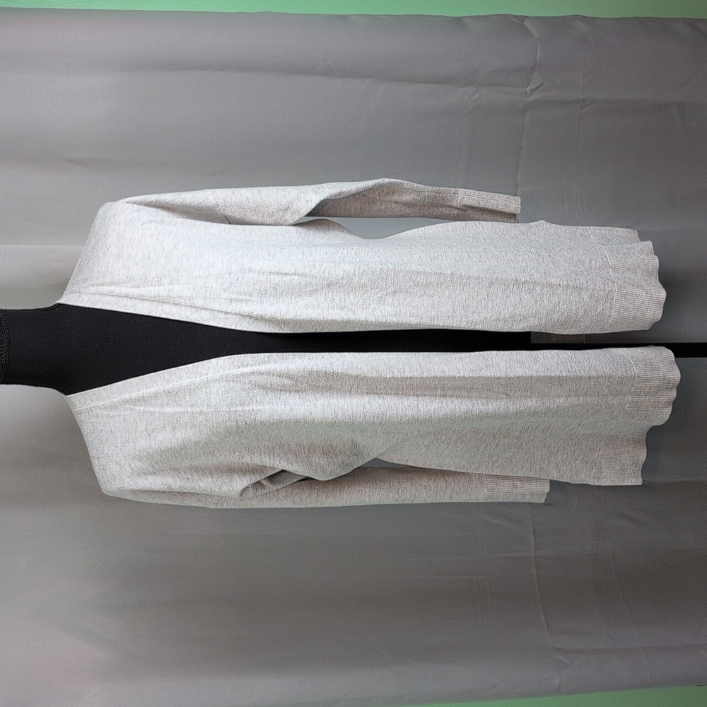 A New Day‎ Light Gray Open Front Cardigan